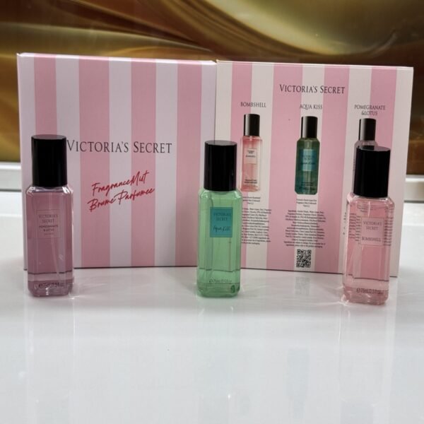 Victoria’S Secret Fragrance Mist Brume perfume 3х75 ml-Подаръчен Комплект-Дамски