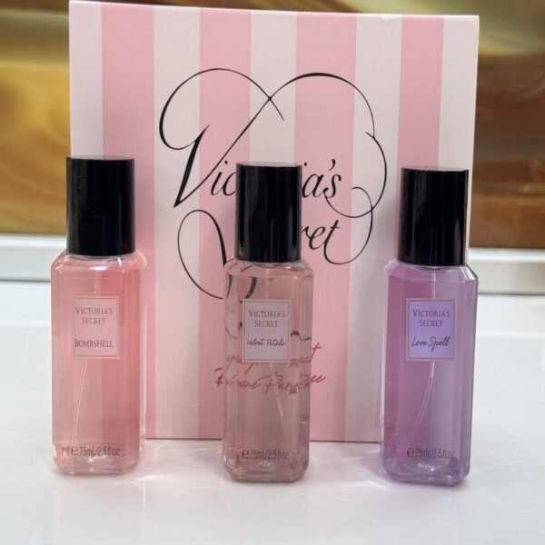 Victoria’S Secret Fragrance Mist Brume perfume 3х75ml-Подаръчен Комплект-Дамски