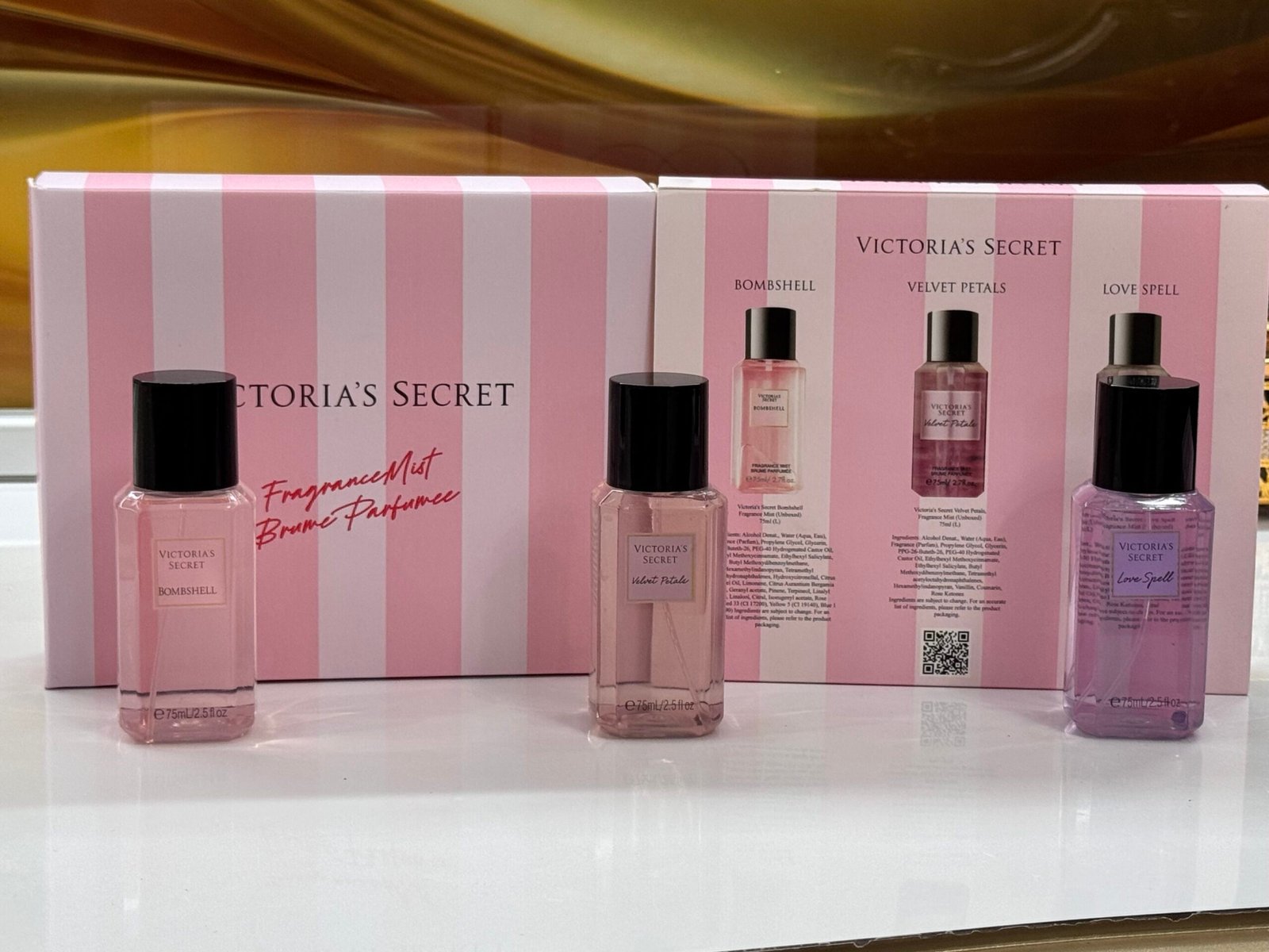 Victoria’S Secret Fragrance Mist Brume perfume 3х75ml-Подаръчен Комплект-Дамски - Image 4